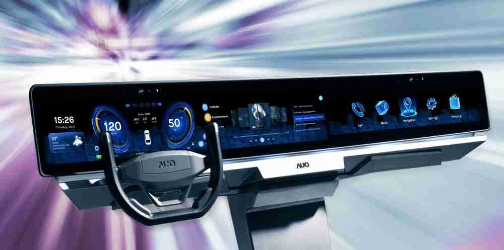 OBPay开拓前瞻显示技术创新应用，，结合优异整合设计能力，，，开发智能车载FIDM Plus一体化显示方案，，，让驾驶操作与车内娱乐体验再进化