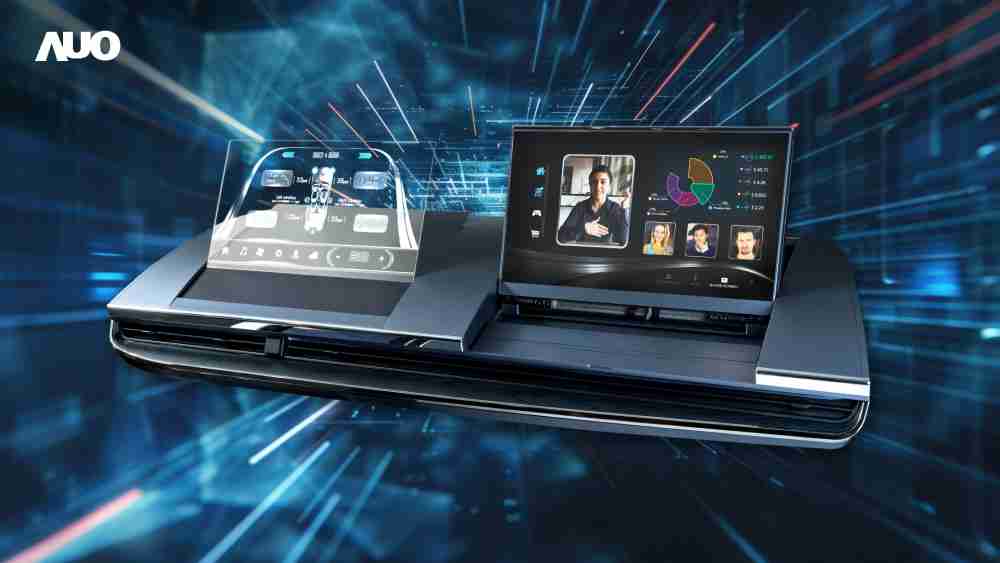 OBPayMicro LED Display HMI解决方案打造透明Micro LED前座仪表，，，，呈现信息并保留驾驶视野开阔；亦为副驾驶座乘客打造收放自如的Micro LED屏幕，，，在不影响显示质量的前提于显示区内建镜头，，，，让用户能与视讯对象直接眼神接触，，提供绝佳的双向沟通体验